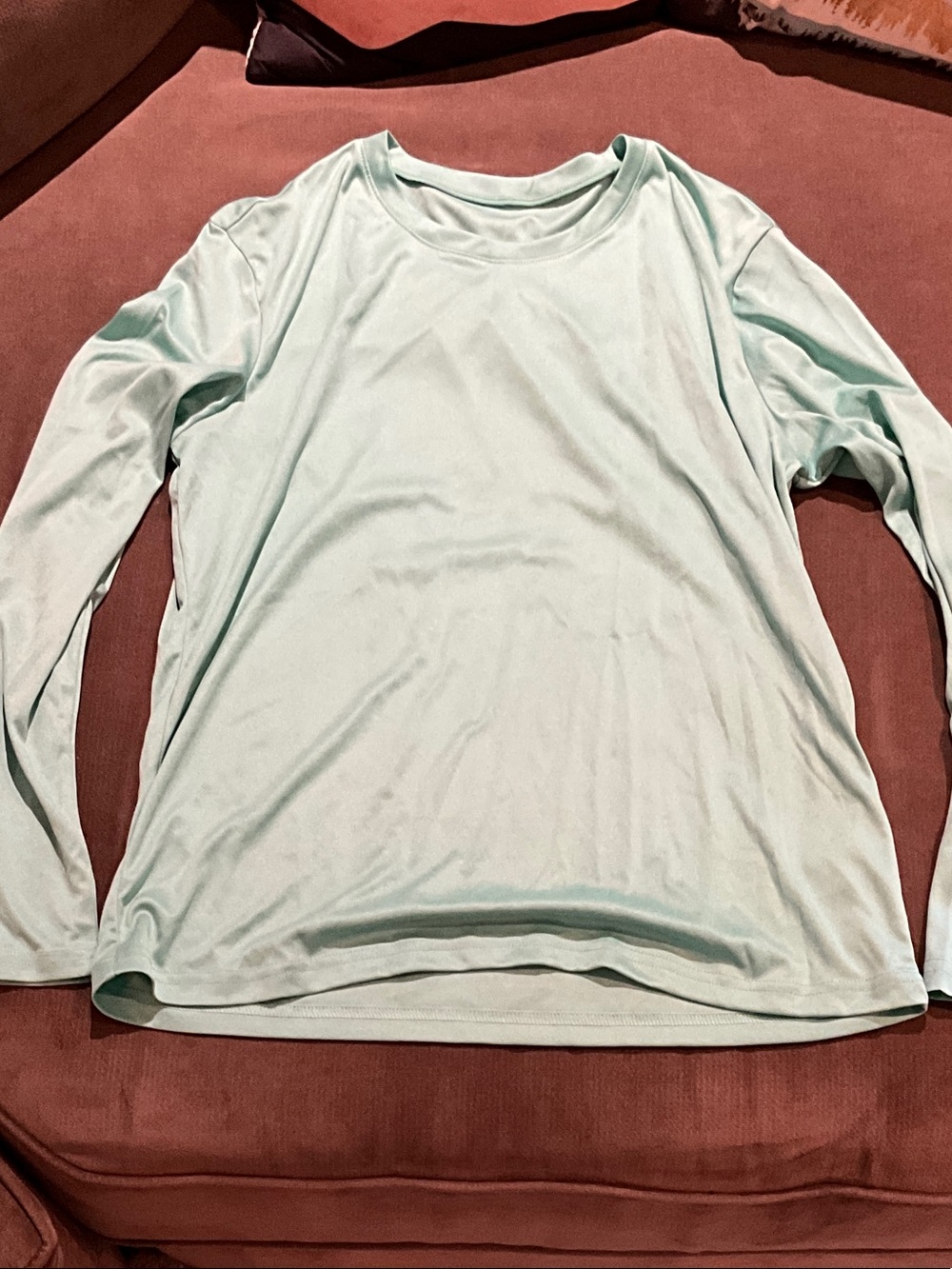 Source Unknown Mint Green Long-Sleeve Women's Tee